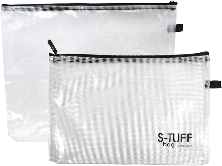 Artway S-Tuff - Stabile Kunststofftasche zur Aufbewahrung von Mal- und Bastelutensilien - 10 Stück -