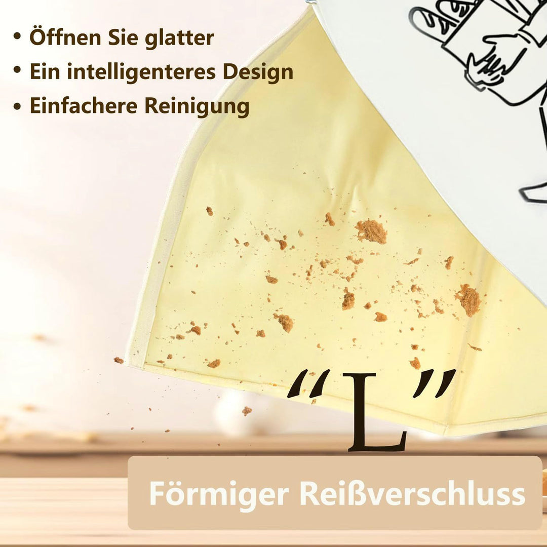 Brotbeutel, 2 Stück 43.2 * 33 wiederverwendbare Bienenwachs-Brotbeutel, die für Brot, Obst und Gemüs