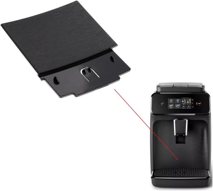 Ersatz Frontabdeckung Front Cover Panel Coffee Grounds Container Waste Tray Dump Box compatible with