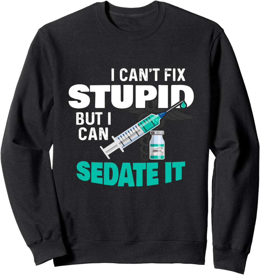 Ich kann nicht dumm reparieren, aber ich kann es beruhigen Sweatshirt