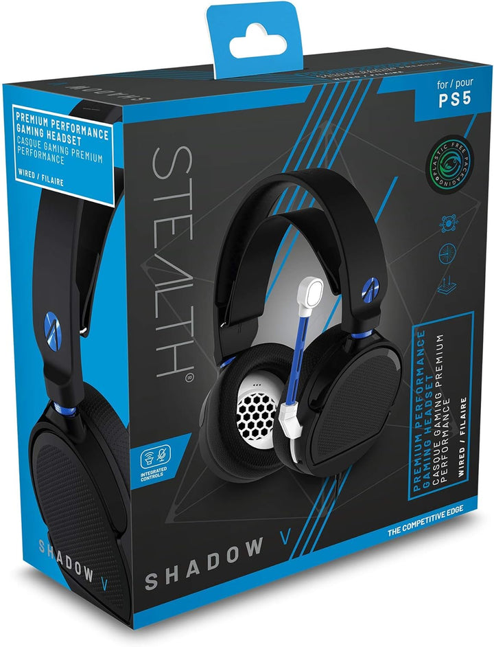 Playstation 5 Stereo Gaming Headset Shadow V Black