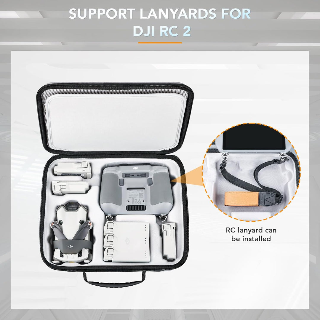 Lykus Spartan MM400 Tasche/Koffer/Case/Bag/Tragetasche für DJI Mini 4 Pro/Mini 3/Mini 3 Pro, Passend