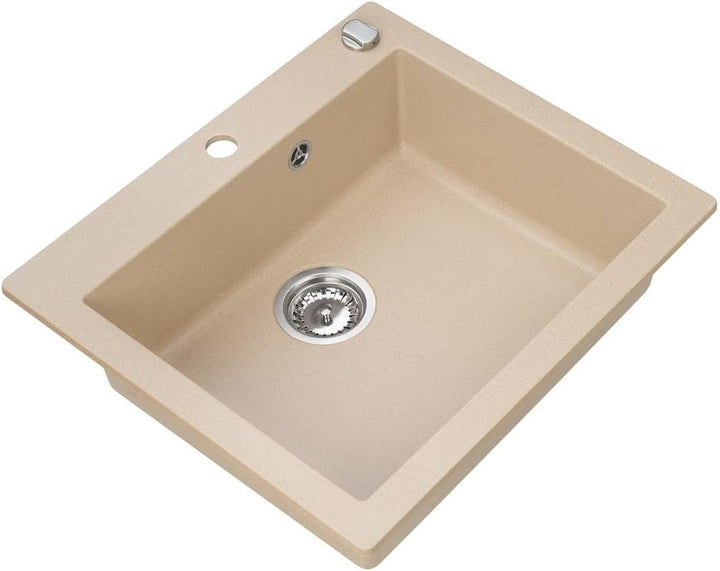 AXIS KITCHEN Mojito 60 Küchenspüle Farbe Axis Beige Material Axigranit 60er Unterschrank Spülbecken
