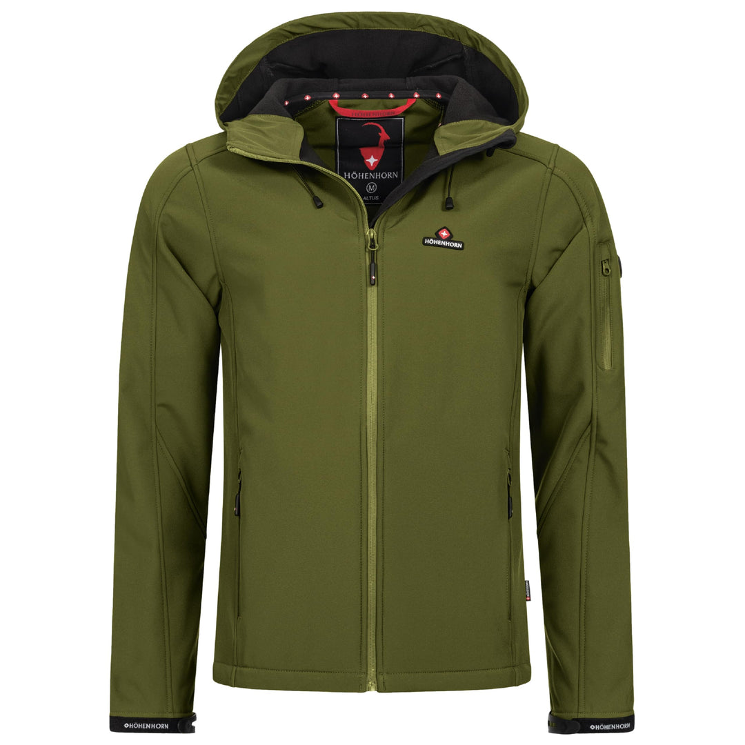Höhenhorn Altus Herren Softshell Jacke Outdoor Funktionsjacke Freizeitjacke Wasserdicht Atmungsaktiv