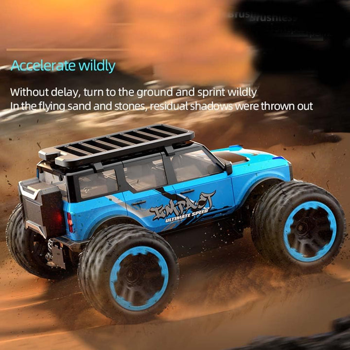 55KM/H Ferngesteuertes Auto für Erwachsene, Hochgeschwindigkeits Bürstenloser Motor RC Buggy All Ter