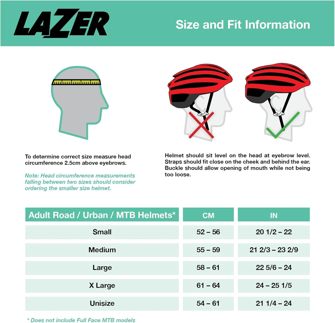 Lazer Unisex-Adult Tonic KC Casco (L) 58-61 cm blau, (L) 58-61 cm blau