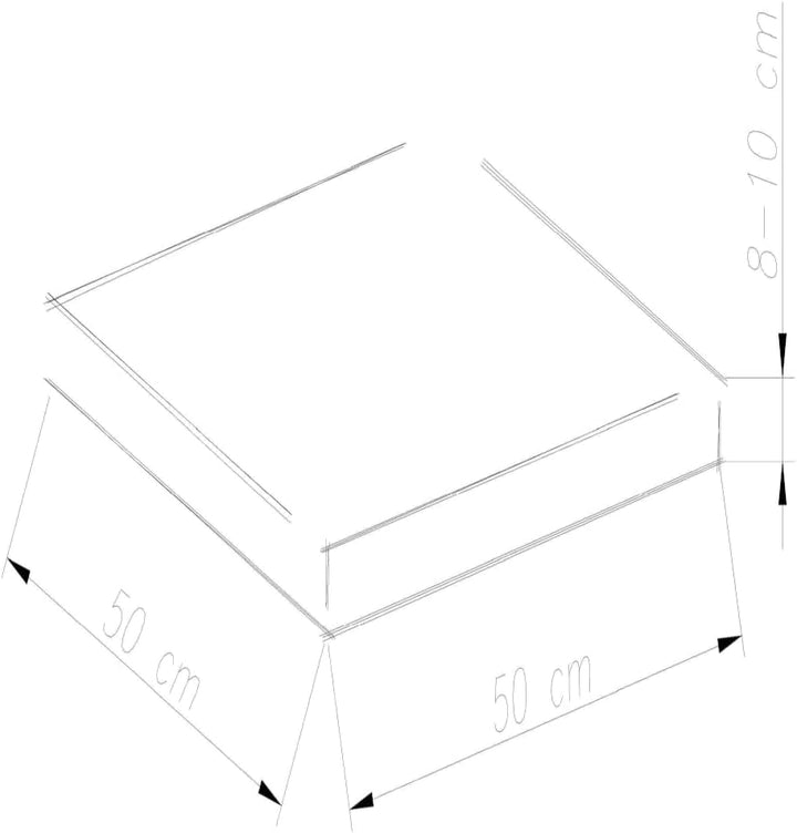Ambientehome 2er Set Sitzkissen Auflage Sitzpolster 50x50x8 cm türkis, Türkis
