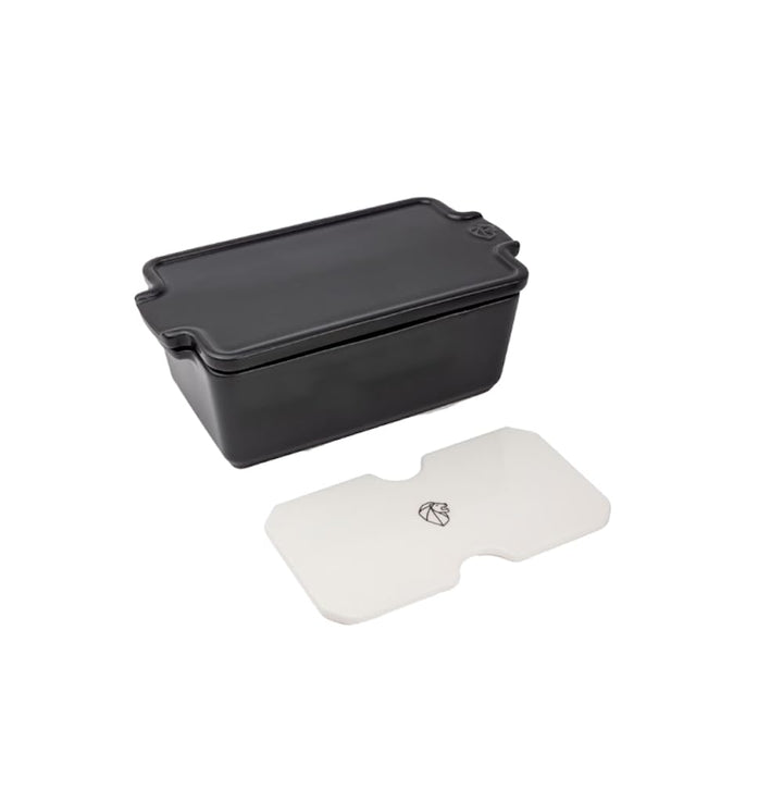 PEUGEOT - Terrine aus Keramik mit Presse - 20 cm x 11 cm x 7,5 cm - Inhalt: 0,65 L - 10 Jahre Garant