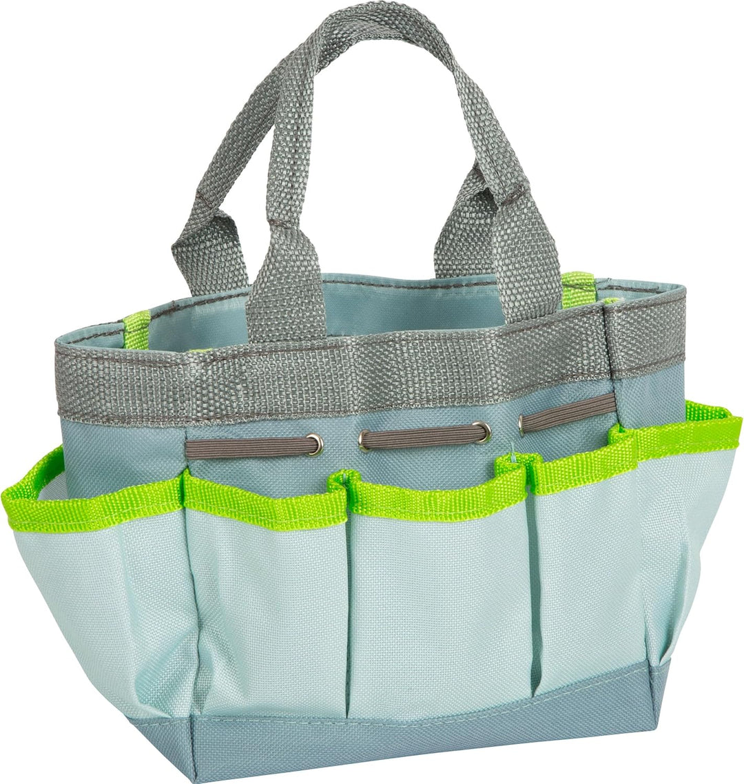 small foot Gartentasche mit Gartenwerkzeug aus Holz und Metall, Gartenspielzeug für Kinder ab 3 Jahr