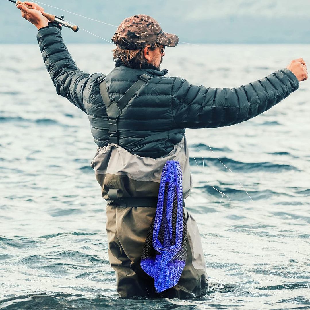 Kescher Angeln, Unterfangskescher Angelkescher Fischkescher Langlebiges Nylonnetz Angelzubehör für E