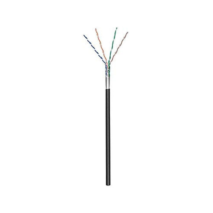 Goobay 57295 CAT 5e Outdoor Netzwerkkabel, F/UTP, Schwarz