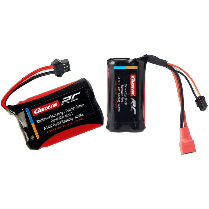 Carrera RC LiFePo4 AKKU 6,4V 900mAH 9,5A & Lifepo4 Akku 6,4v 1300mah 13a Bundle mit AKKU 6,4v, Bundl
