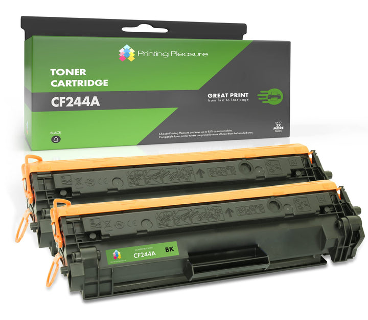 Printing Pleasure 44A 244A Kompatibel für HP CF244A Tonerkartusche für LaserJet Pro M15a MFP M28w M1
