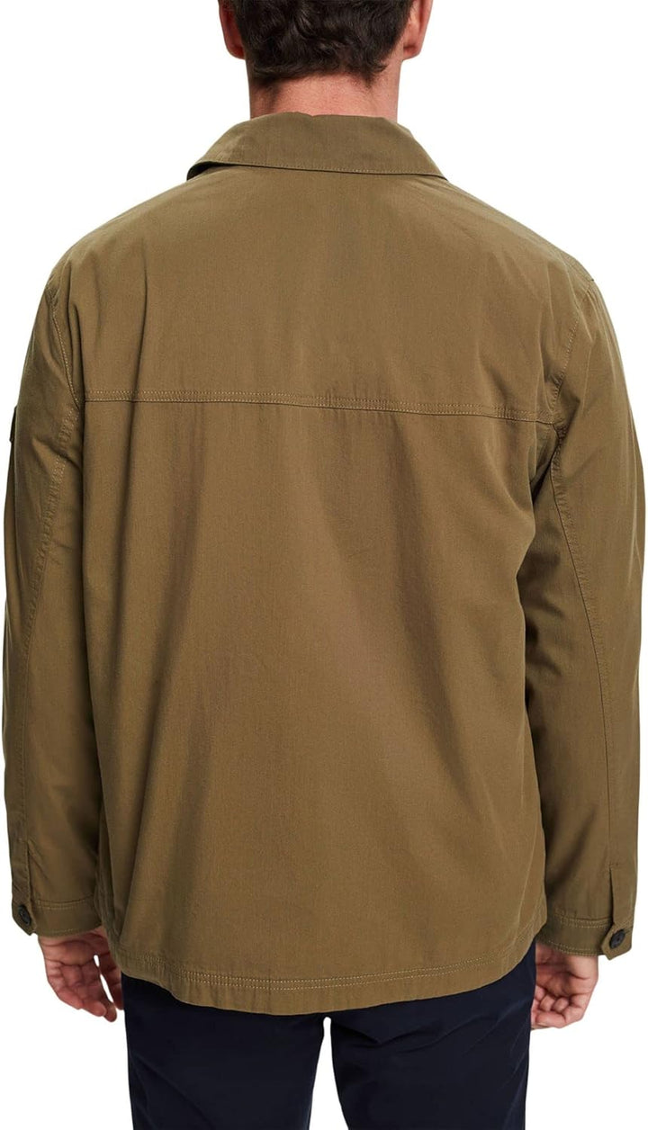 ESPRIT Herren 023ee2g303 Jacke XXL 346/Light Khaki 2, XXL 346/Light Khaki 2