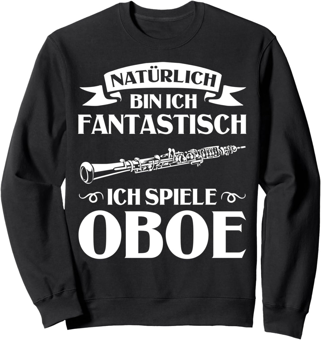 Holzblasinstrument Oboenmusik Oboe Instrument Oboenspieler Sweatshirt