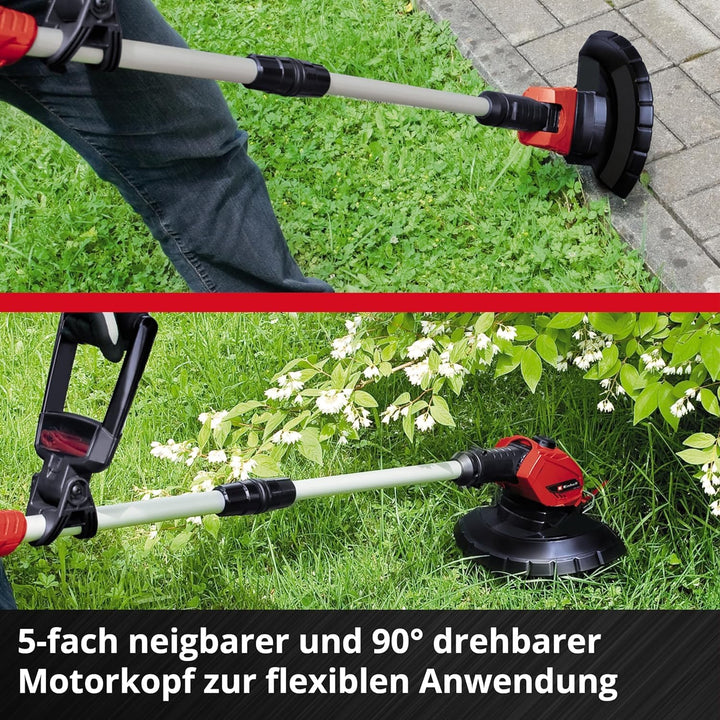 Einhell Akku-Rasentrimmer Power X-Change GE-CT 18 Li Solo (Li-Ion, 18V, 8500U/min, dreh- und neigbar