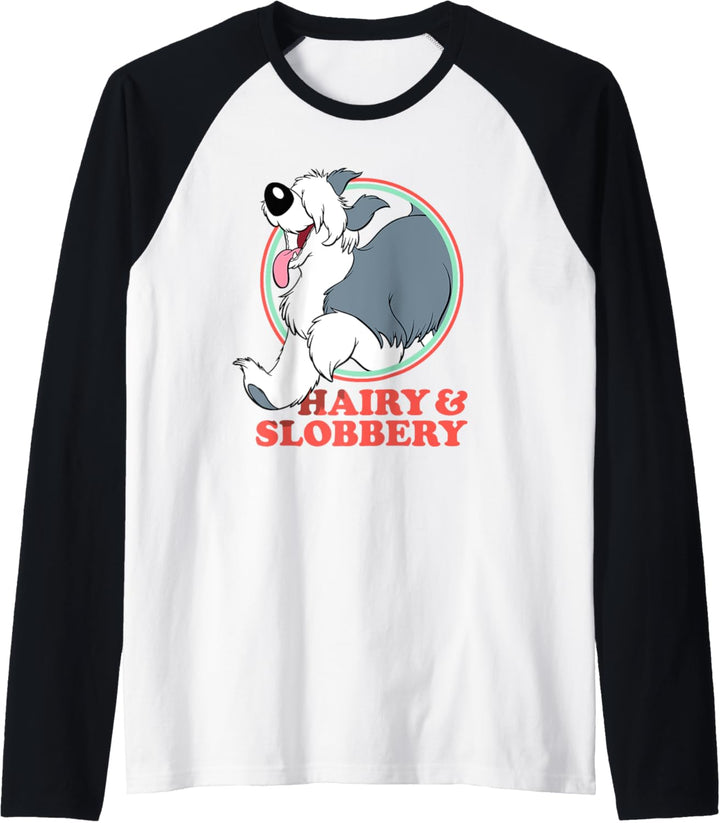 Disney The Little Mermaid Max Hairy & Slobbery Raglan