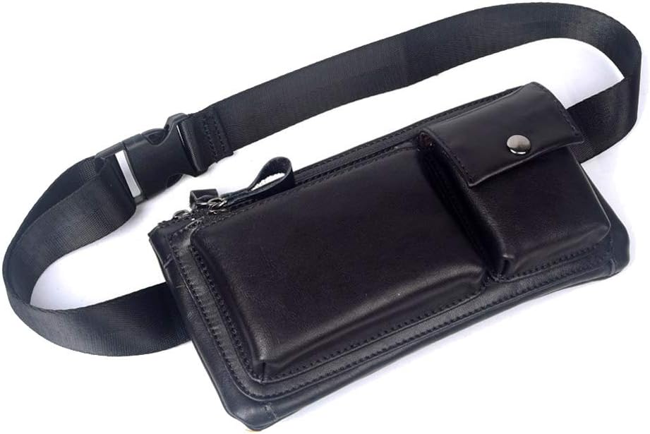 Leder Gürteltasche Taille Pack für Herren Frauen 20cm(L)x5cm(D)x13cm(H) (7.87"x1.96"x5.11") approx S
