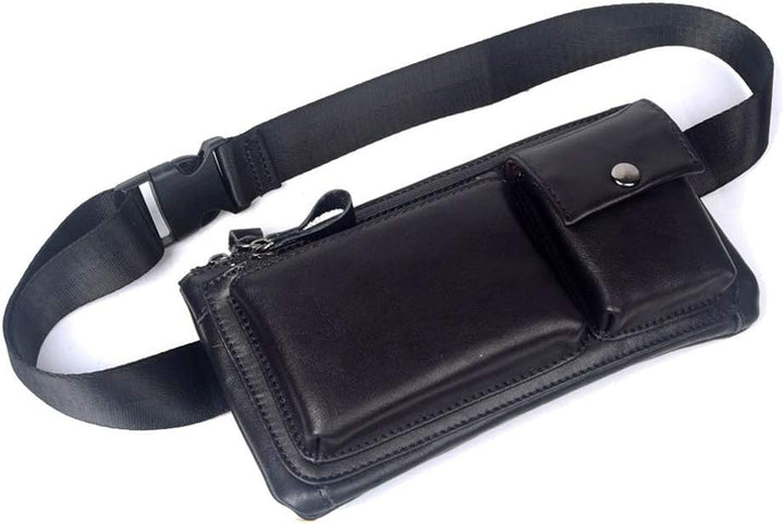 Leder Gürteltasche Taille Pack für Herren Frauen 20cm(L)x5cm(D)x13cm(H) (7.87"x1.96"x5.11") approx S