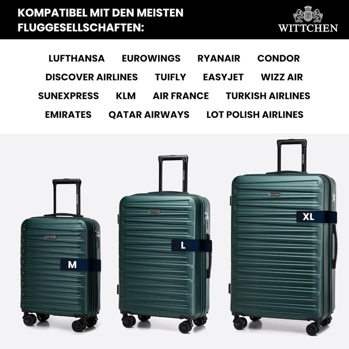 WITTCHEN Skyspeed Line Kabinenkoffer Free on Board Kabinengepäck Kleiner Koffer Hartschalenkoffer AB