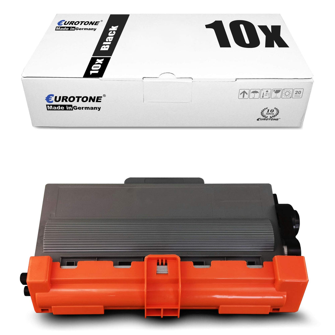 Eurotone 10x Toner kompatibel für Brother DCP-8250DN HL-6180DW HL-6180DWT MFC-8910DW MFC-8950DW MFC-