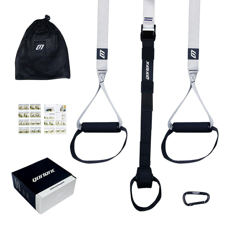 Suspensionstraining Trainingsgeräte, Sport Geräte, belastbar bis 300 kg, verstellbar von 145 bis 200