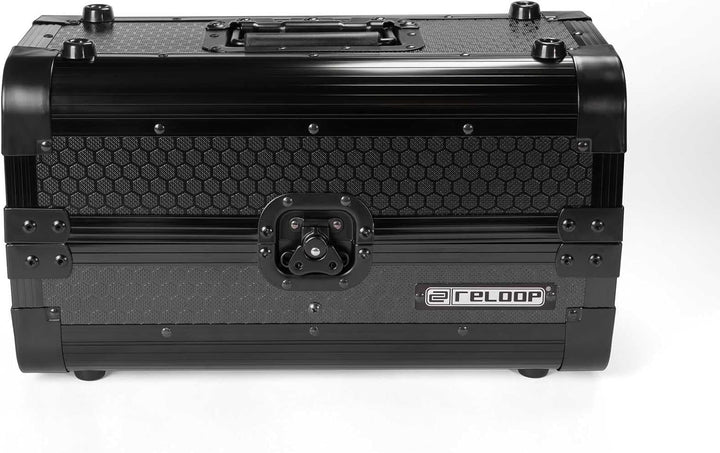 Reloop 7'' Record Case 150 Black - Robuste Konstruktion mit kratzfester Hexa-Oberfläche in mattem Sc