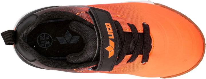 Lico Unisex Kinder Marlin Vs Hallenturnschuhe 33 EU Orange Schwarz, 33 EU Orange Schwarz