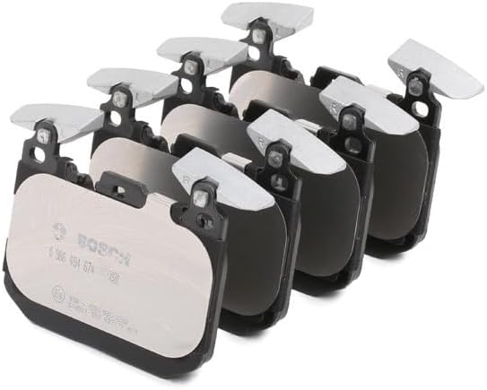 Bosch BP1669 Bremsbeläge - Vorderachse - ECE-R90 Zertifizierung - vier Bremsbeläge pro Set