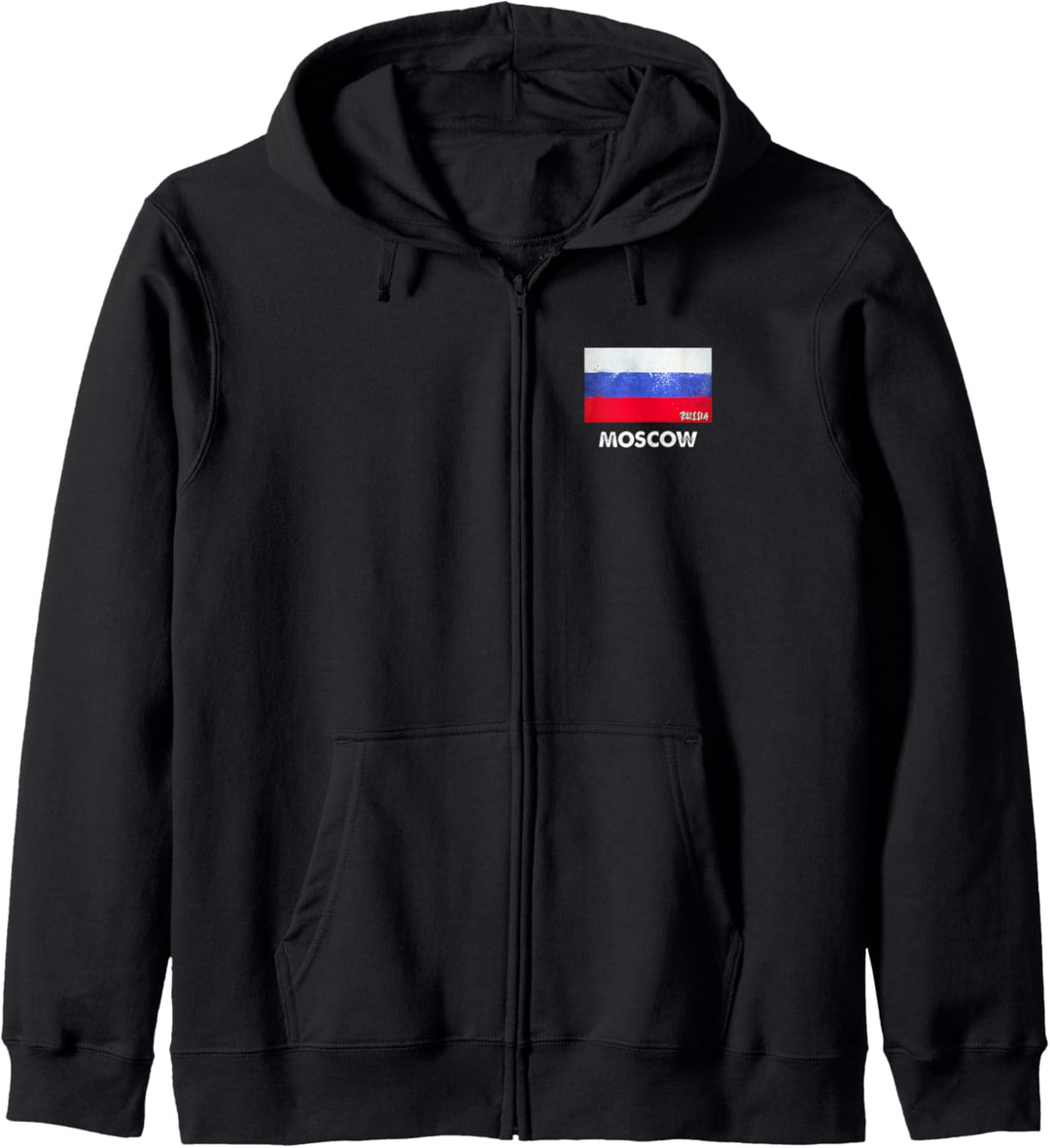 Moskau Russland Fahnentrikot | Moskau Kapuzenjacke