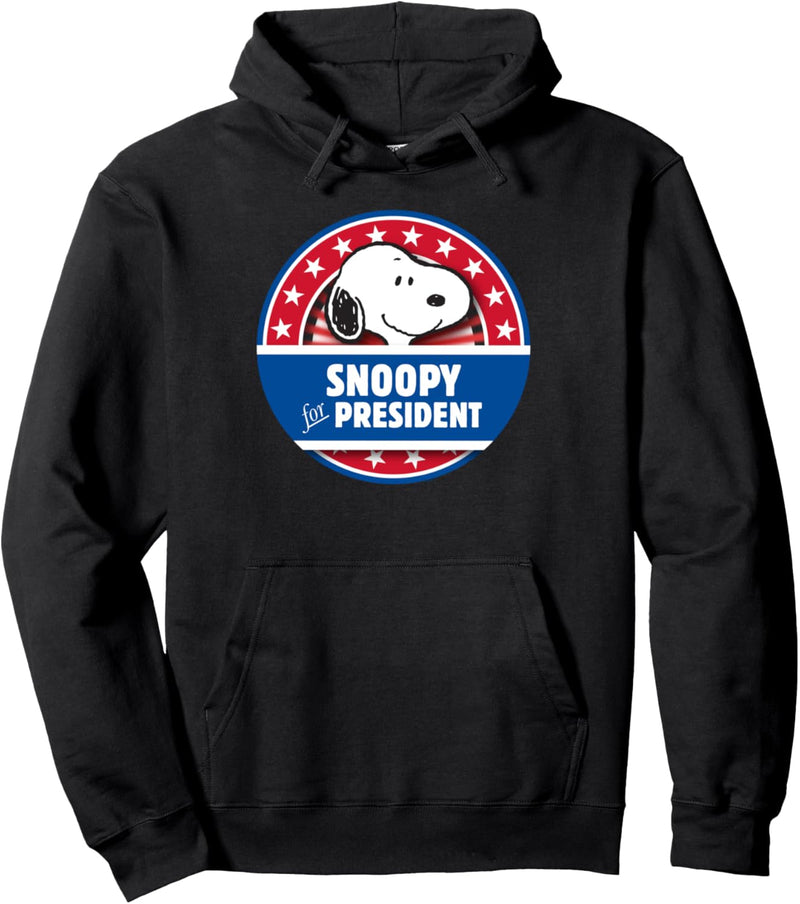 Peanuts Snoopy als Präsident Pullover Hoodie