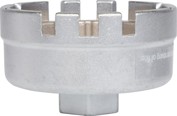 KS Tools 150.9212 3/8" Ölfilter-Schlüssel, SW 64,5mm, 14 Flächen, 4042146392171