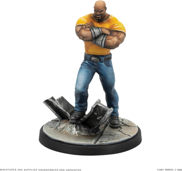 Atomic Mass Games Fantasy Flight Games - Marvel Crisis Protocol: Luke Cage and Iron Fist - Miniature