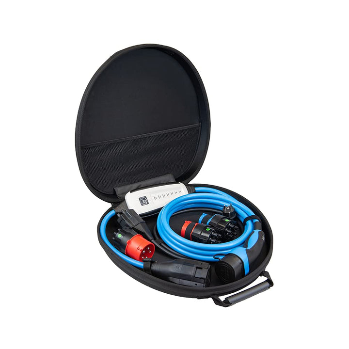 NRGkick 32A 5.0m Set Optimal GSM/GPS/SIM/Mobile Wallbox ohne Installation | Ladegerät für Elektrofah