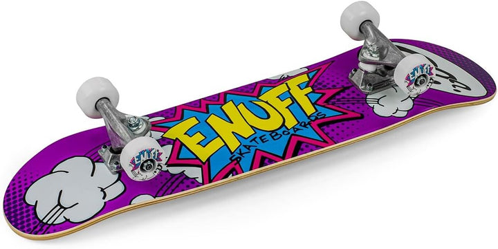 ENUFF Pow 2 Mini Complete Skateboard Purple - 7.25" purple Einheitsgrösse