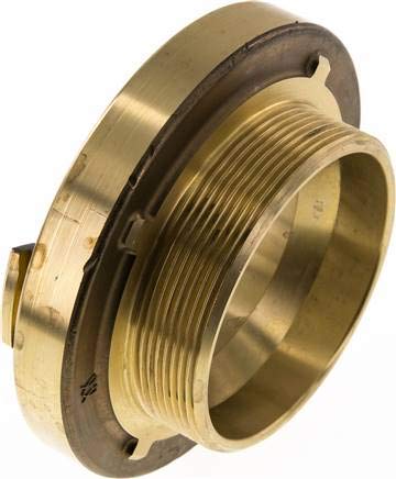 Storz-Kupplung G 3"(AG), 75-B, Messing Werkstoff:Messing Storz-Grösse:75-B Gewinde:G 3"