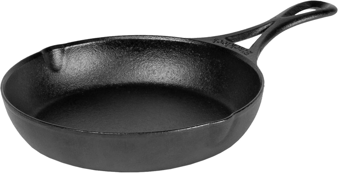 Lodge Blacklock Gusseisen-Bratpfanne, 17,8 cm, vorgebrannte Gusseisen-Bratpfanne, einfache Reinigung