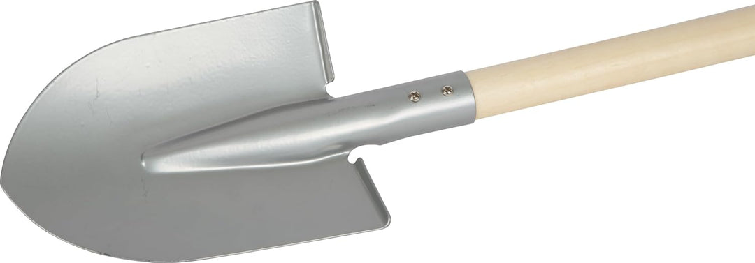 small foot Schaufeln, 6er-Set, grau aus Holz und Metall, kindgerechtes Gartenwerkzeug für Kinder ab
