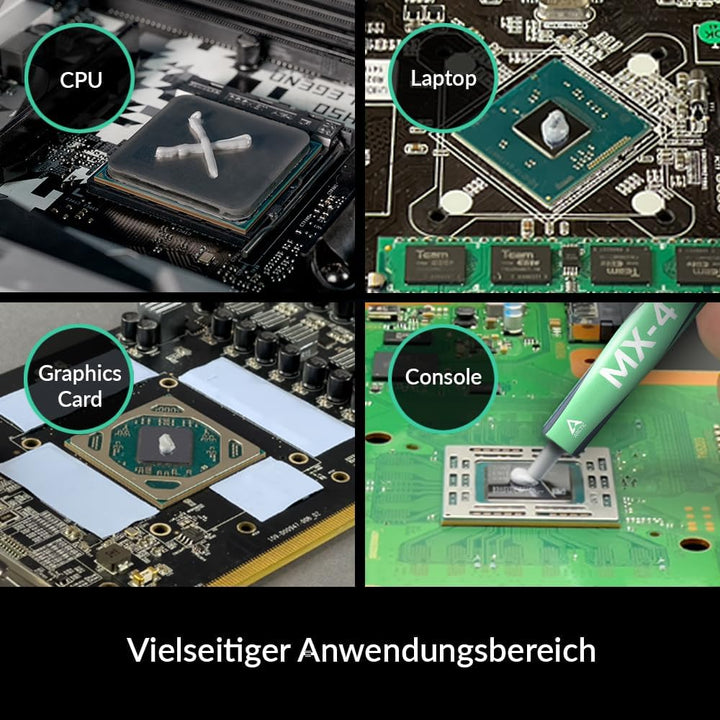 ARCTIC MX-4 (45 g) - Premium Performance Wärmeleitpaste für alle Prozessoren (CPU, GPU - PC, PS4), s