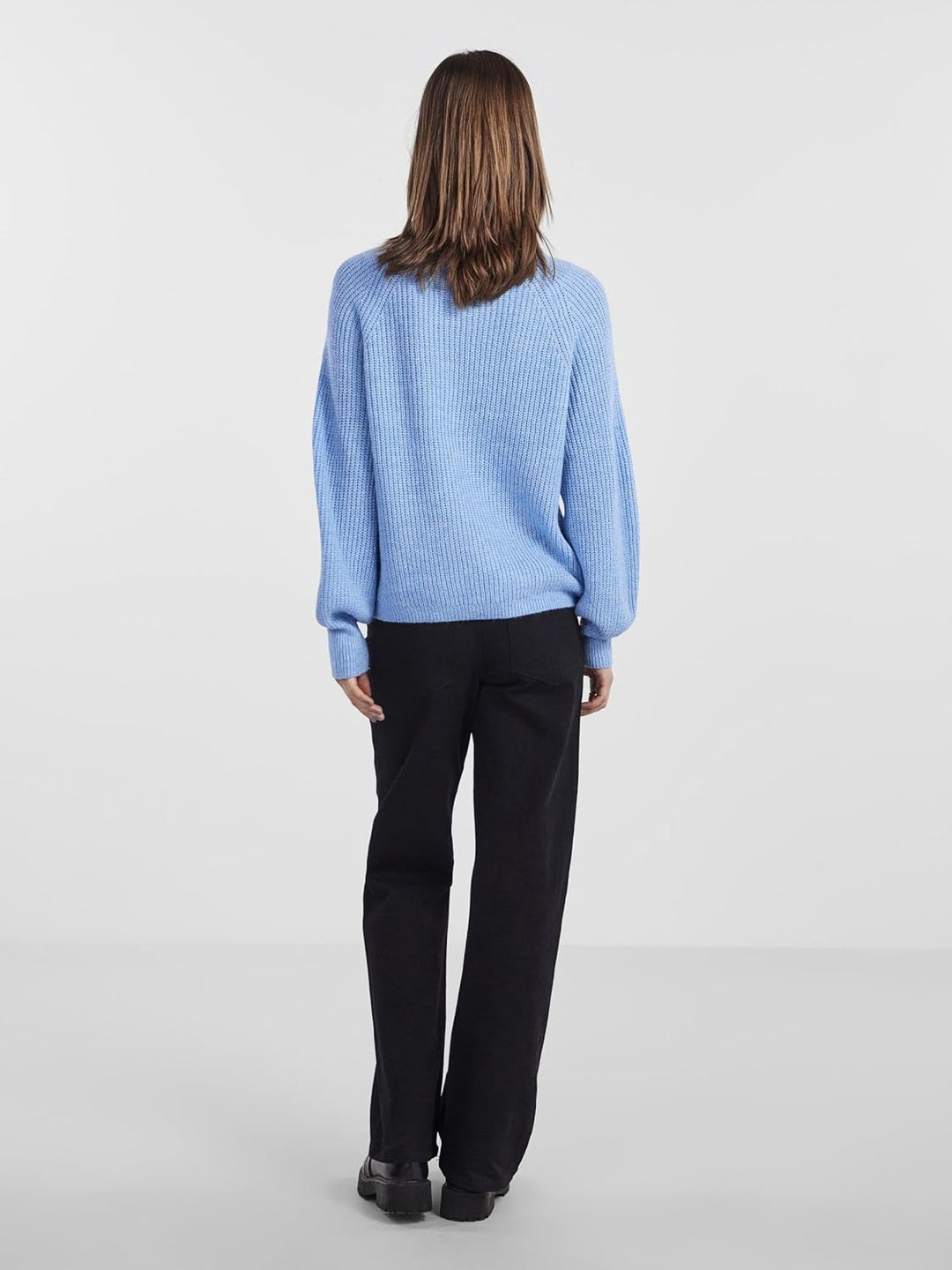 PIECES Female Strickpullover PCNATALEE XS Airy Blue, XS Airy Blue