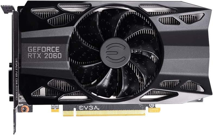 EVGA GeForce RTX 2060 SC GAMING, 6GB GDDR6, HDB Lüfter, Grafikkarte 06G-P4-2062-KR, Schwarz, EVGA Ge