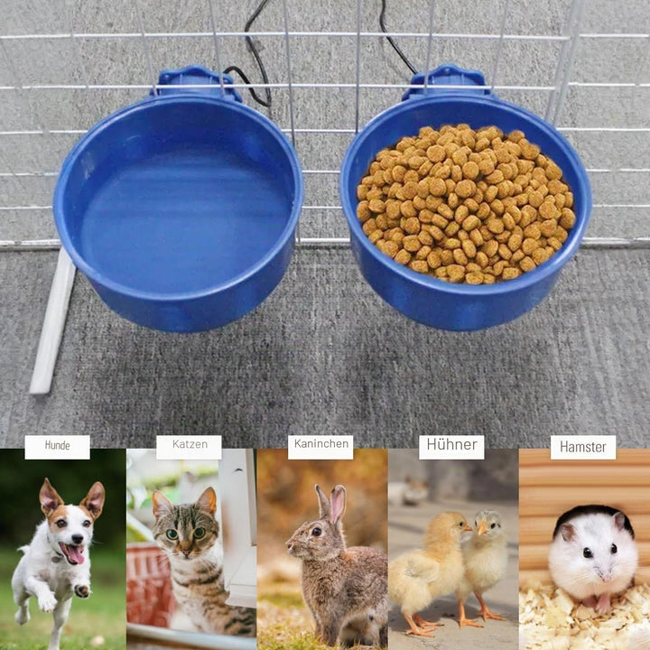 Enjoying Beheizter Wassernapf für Katzen und Hunde, elektrischer Wassernapf für den Innenbereich, fü