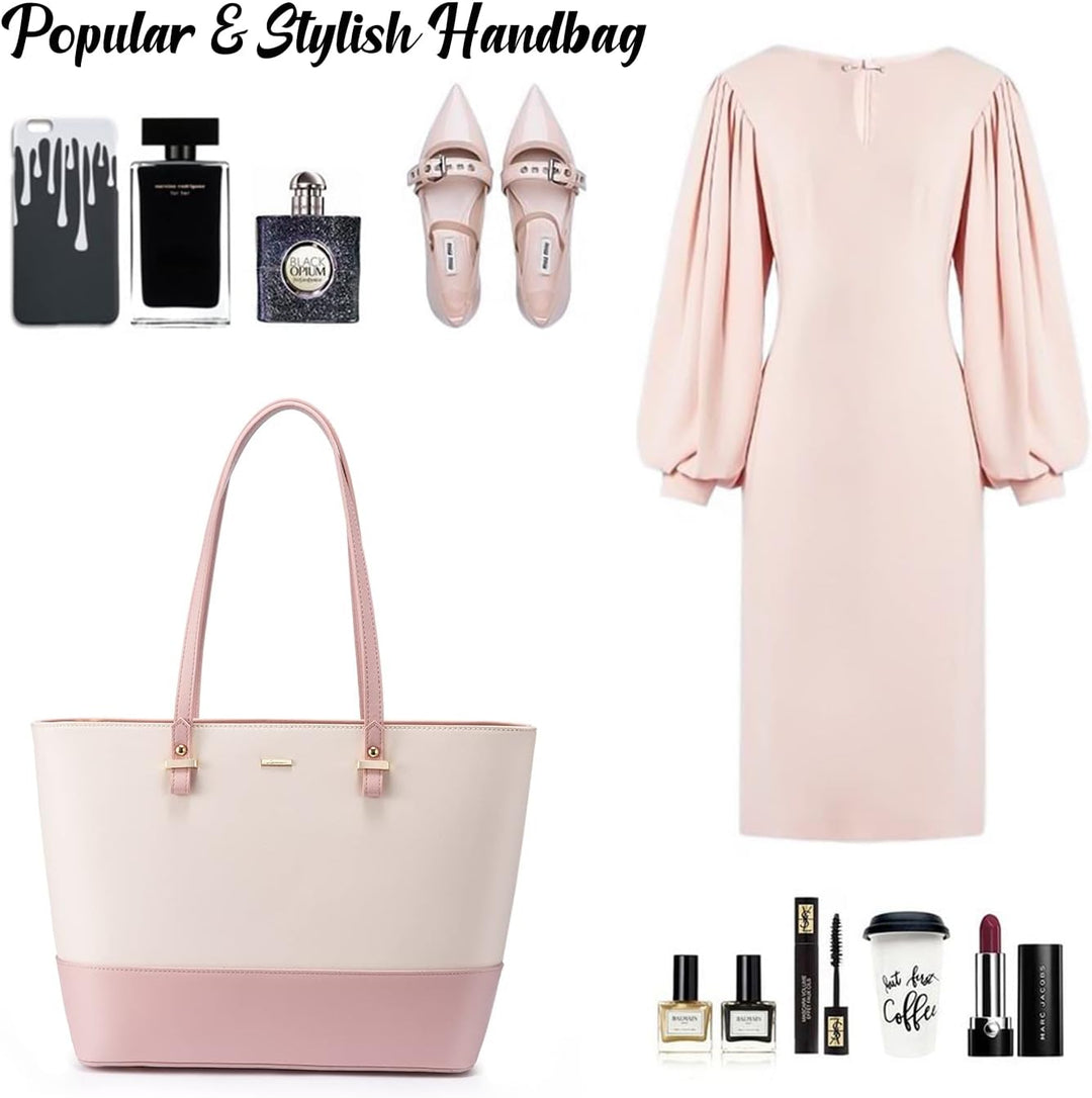 LOVEVOOK Handtasche Damen Schultertasche 3pcs Set Shopper Gross Tasche Shoulder Bag Henkeltasche Umh