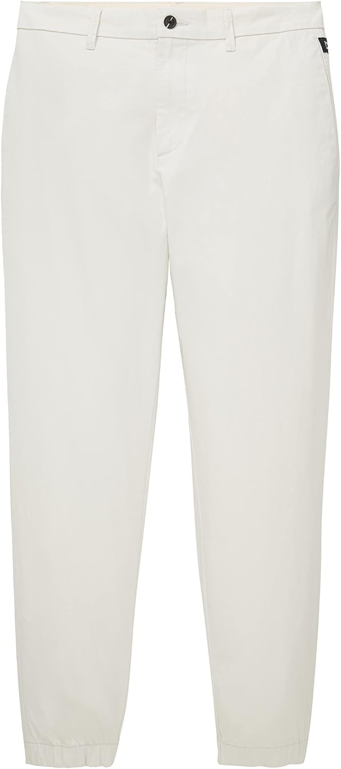 Tom Tailor Denim Herren Denim Tapered Fit Chino Hose 1037538 S 32244 - Foggy Dawn, S 32244 - Foggy D
