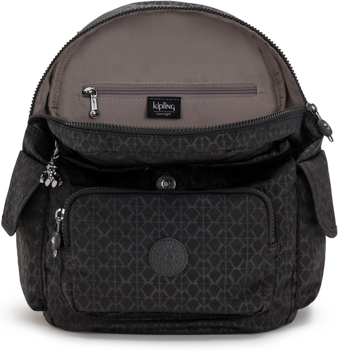 Kipling Damen City Pack S Rucksäcke, Signature Emb, One Size Einheitsgrösse Signature Emb, Einheitsg