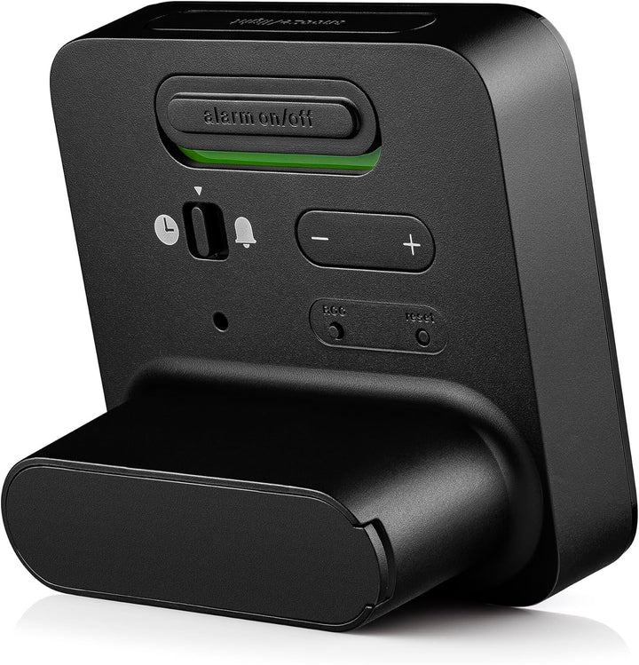 Braun Digitaler Funkwecker Mitteleuropäische Zeitzone (MEZ) mit Schlummerfunktion, Negatives LC-Disp