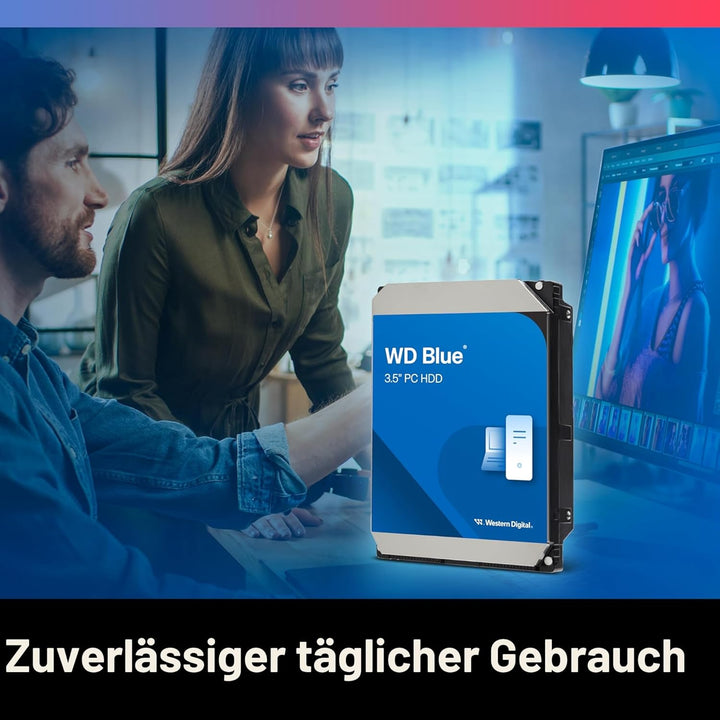 Western Digital WD Blue 2TB SATA 6Gb/s HDD Desktop One size Western Digital, One size Western Digita