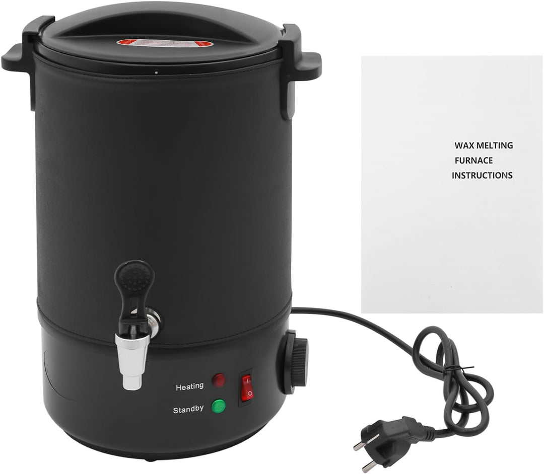 6L Wachs Schmelzofen, 1100W Elektrischer Wachsschmelztopf, Wachsschmelzofen, Wachsschmelzgerät, Wach