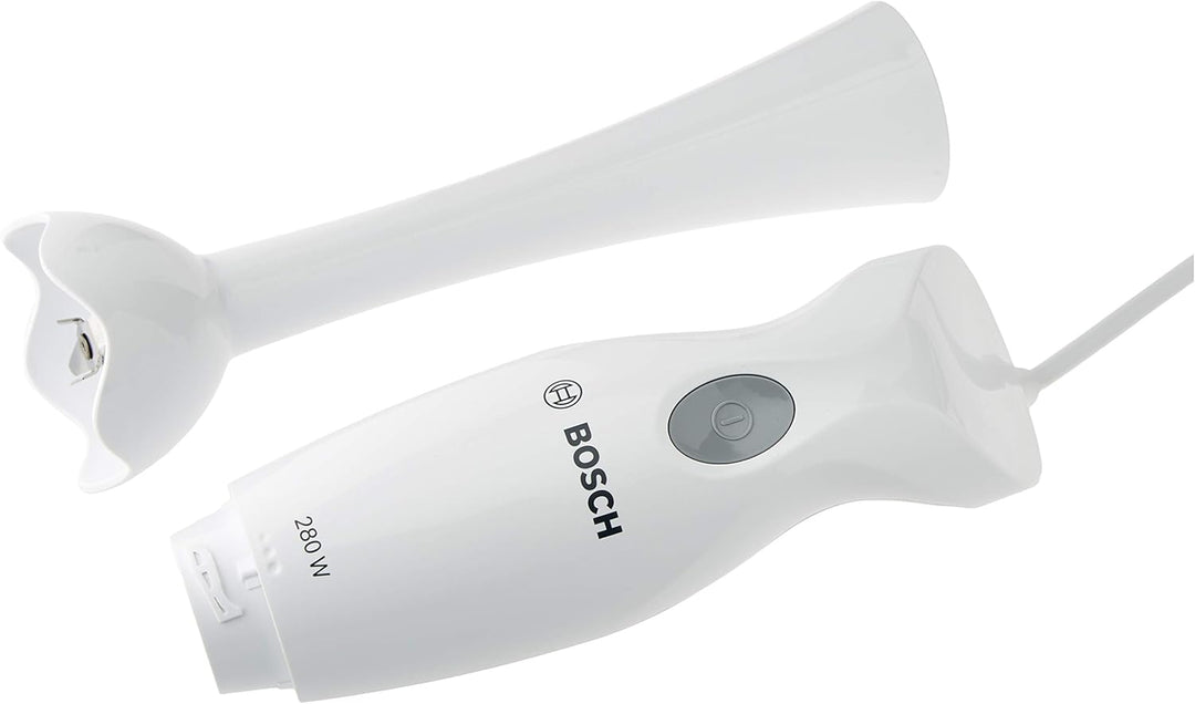 Bosch Stabmixer MSM6B100, Abnehmbarer Mixfuss, Ergonomischer Griff, leichtes Gehäuse, 4-Klingen-Mess