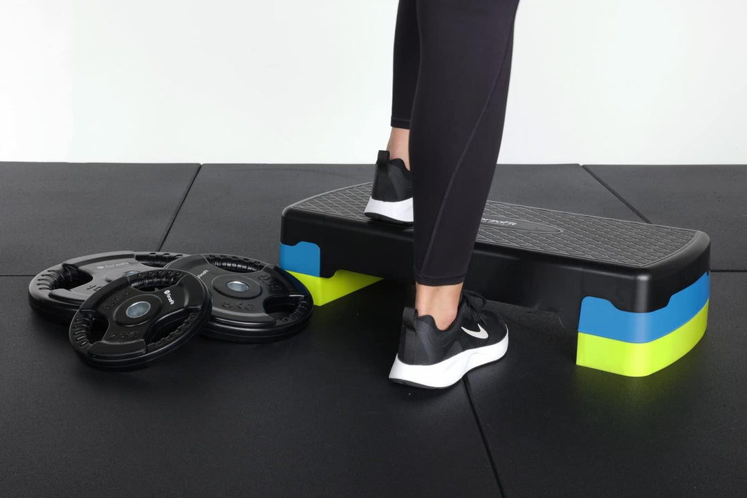 ForzaFit Aerobic Stepper - Verstellbar - Schwarz